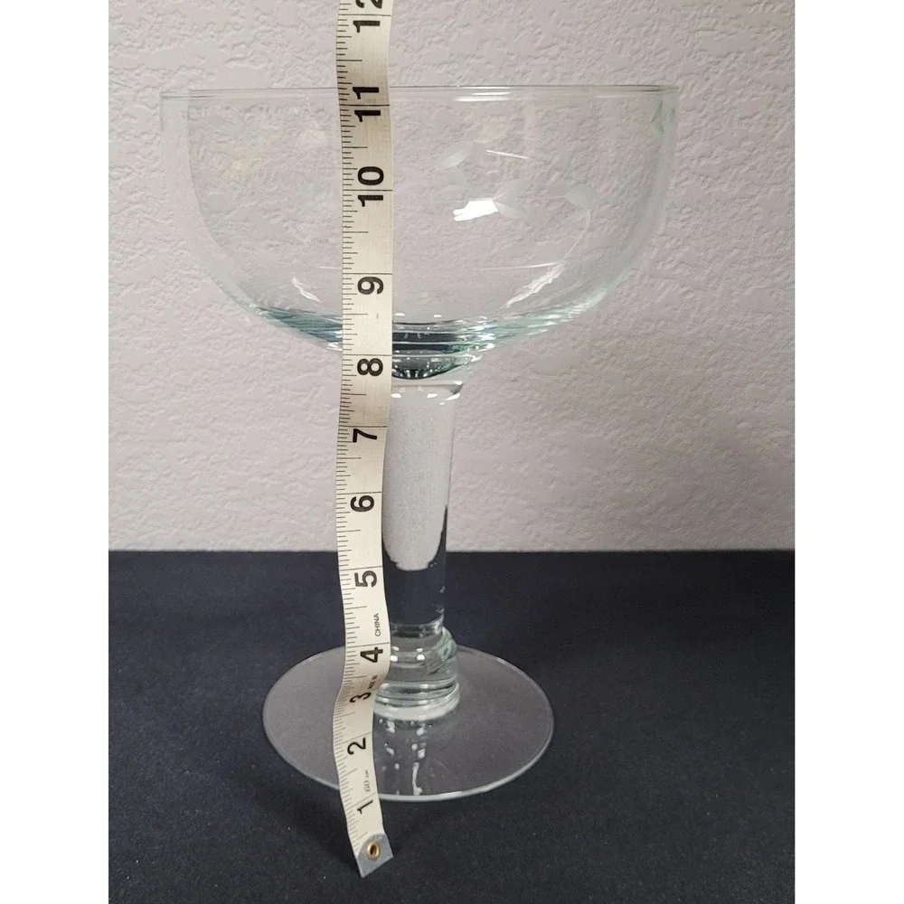 Vintage Princess House Heritage Collection Jumbo Coupe-style Glass 1980s
